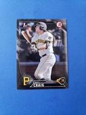 2016 Bowman Draft Draft Picks Gold /50 Will Craig #BD-39