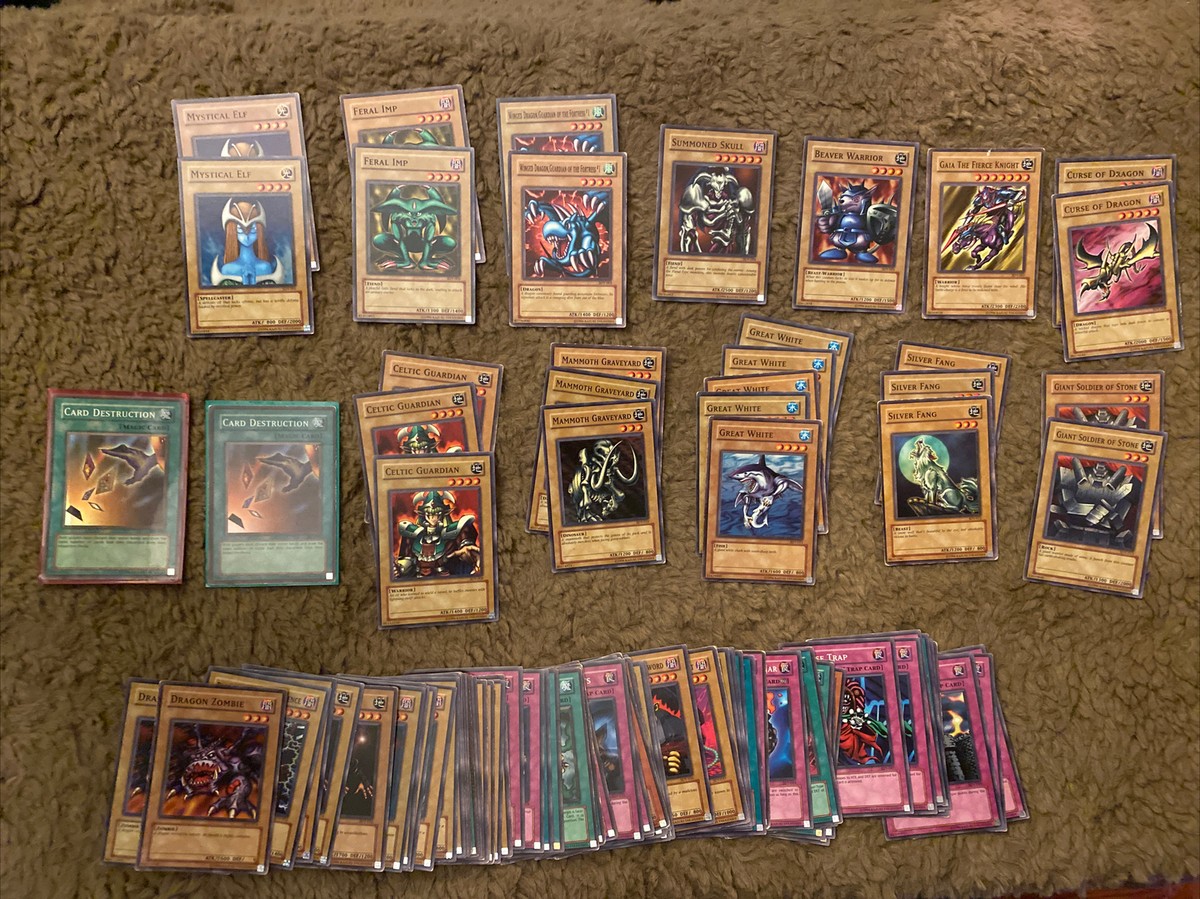 Yugioh Starter Deck Yugi SDY 95 Cards Lot Commons Sup Rare Holo