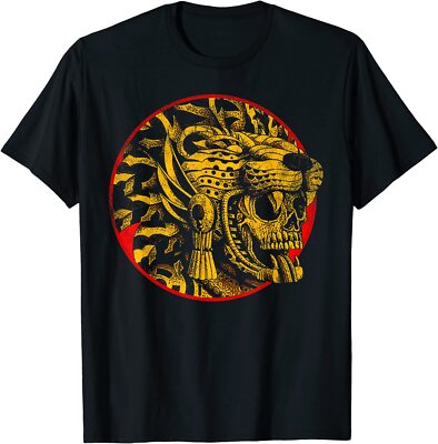 NEW LIMITED Aztec Warrior King Mexican Native Design Great Gift T-Shirt S-3XL