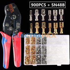 540X Assortment Male Female Spade Terminals Electrical Wire Crimp Connectors Kit