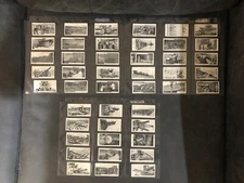 1915 Ogden’s Modern War Weapons Tobacco Card Lot of 45 Different England Ireland