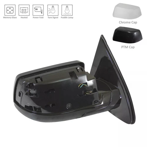 New Right Power Door Mirror Fits 2015-2020 GMC Yukon 4-Door 22889516 GM1321507