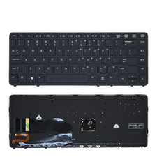 Teclado portátil para HP EliteBook 840 G1,840 G2,850 G1,745 G2, negro retroiluminado EE. UU.