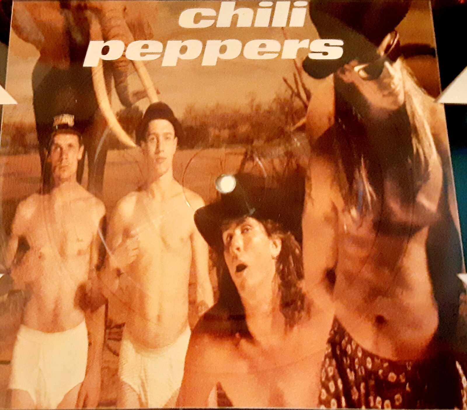 RED HOT CHILI PEPPERS "Knock Me Down" Rare SHAPED Picture Disc! W/Backing Card!! eBay