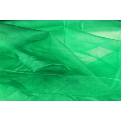 Organza KEN - 100cm- Schritte -Dekorationsstoff -transparent-schillerndes Gewebe