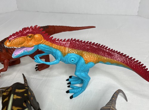 Kid Galaxy Poseable Dinosaur Jurassic World Lot Of 6 - Picture 7 of 7