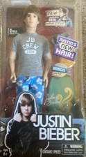 Vintage 2011 Justin Bieber Doll NIB New Hair Style T3
