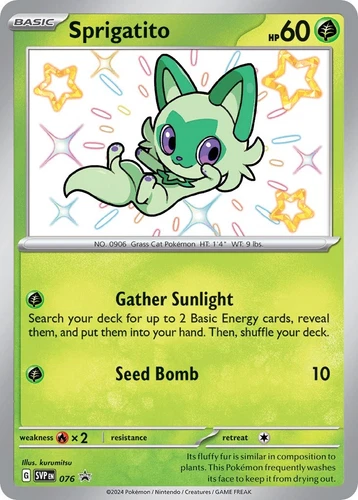 Sprigatito 076 Sv: Scarlet & Violet Promo Cards