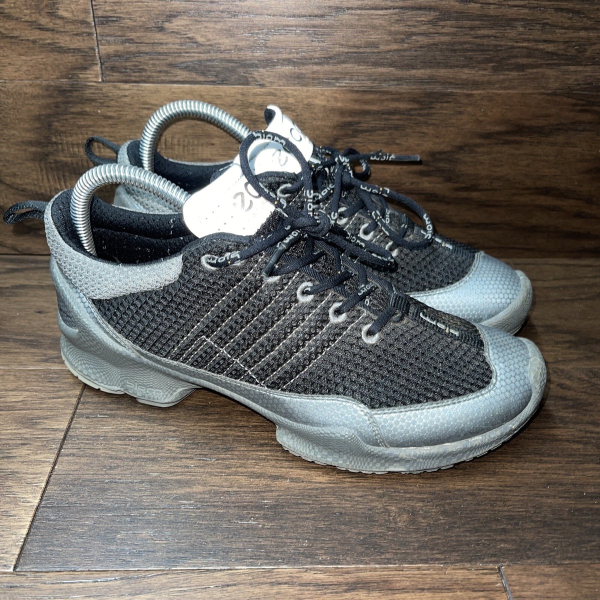 Ecco Biom Street‎ Sneakers Men\'s Size 5.5 Navy Beige Lace Up Athletic Shoes Men main image 4