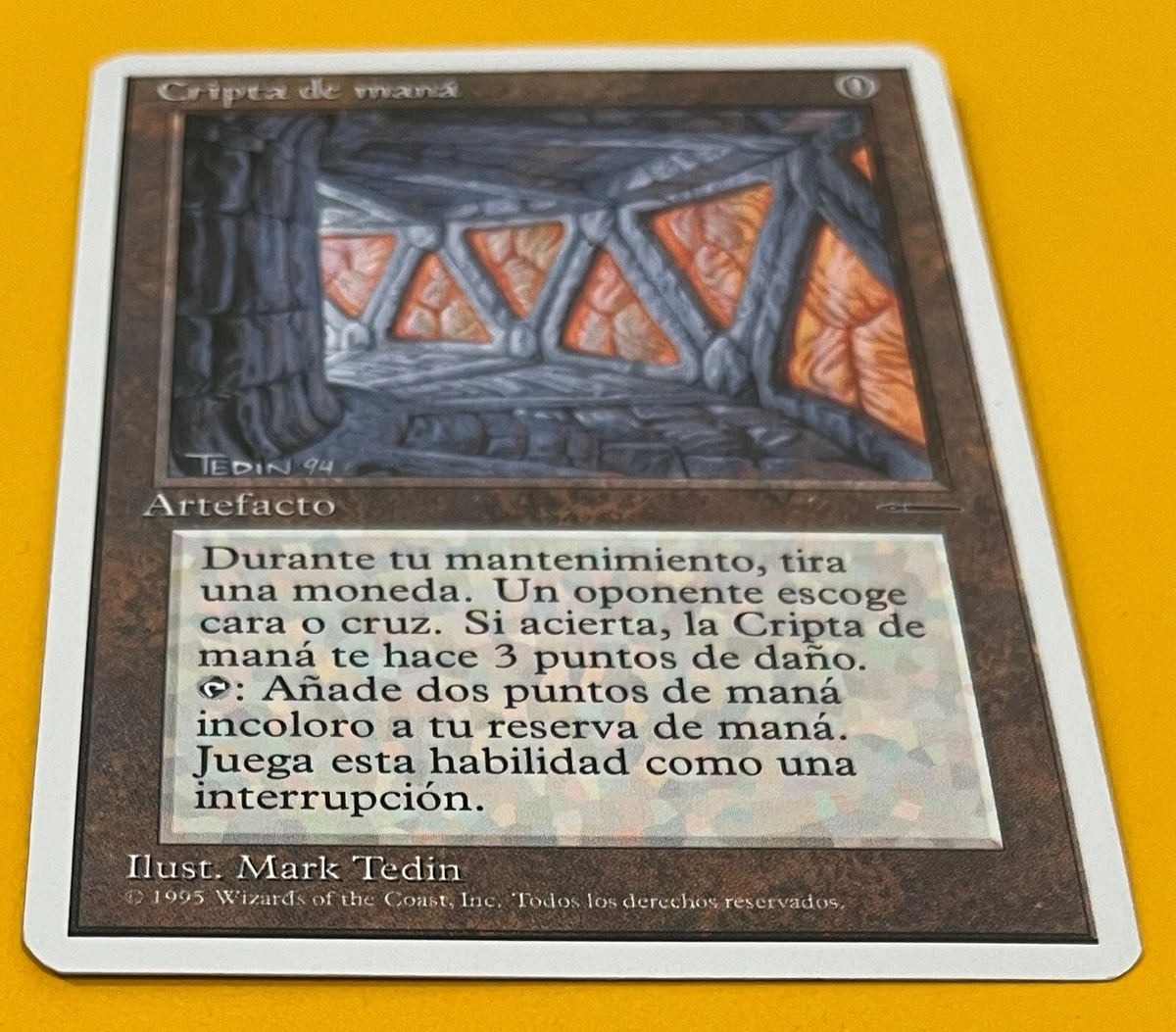MTG 魔力の墓所 スペイン語1枚 ブックプロモ版-