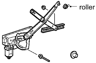 Volvo 850, S/V70, V70XC, Fensterheberrolle (2 Stück) - Bild 2 von 2