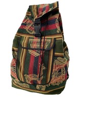 cusco - Large Peruvian Woven Native Inca llama Mantel Backpack