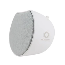 Newport Plug-in Bluetooth Speaker, Light Gray/White - Open Box