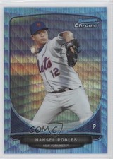2013 Bowman Wrapper Redemption Blue Wave Refractor Hansel Robles #BCP31 0l1