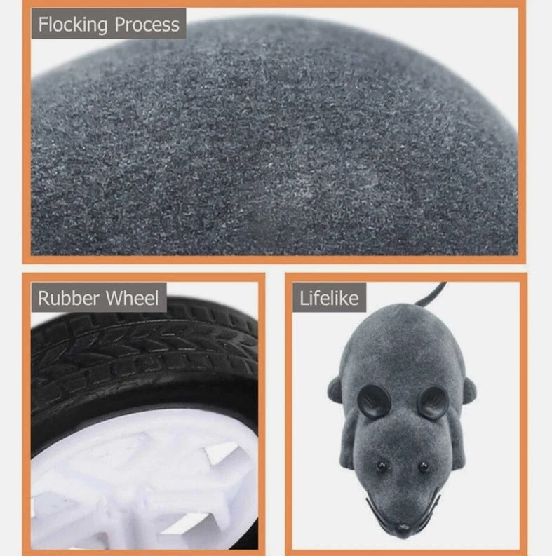 Remote Control Mouse Toy – Wireless RC Rat for Cats, Dogs & Pets – Fun Interacti - Image 4 of 4
