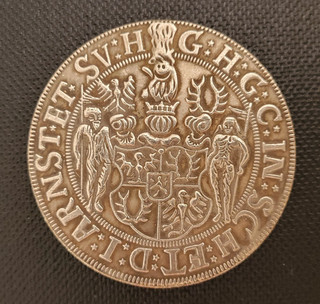 Taler 1558 Schwarzburg Günther XLI Nachprägung