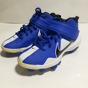 Nike Force Trout 7 Pro MCS Blue White Baseball Cleats Men’s Sz 3Y CT0828-402