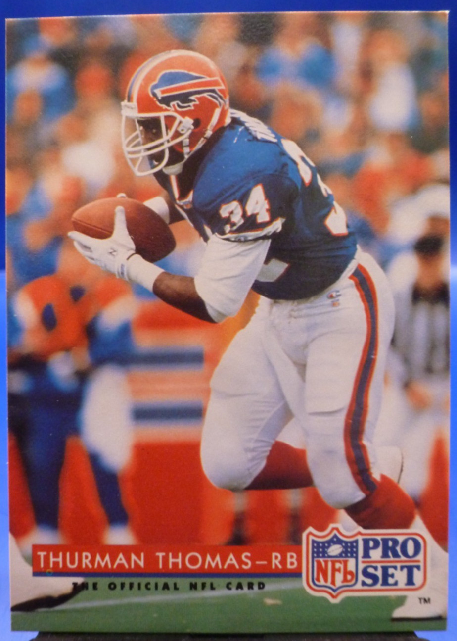 1992 Pro Set Thurman Thomas #105 Buffalo Bills NM/MT