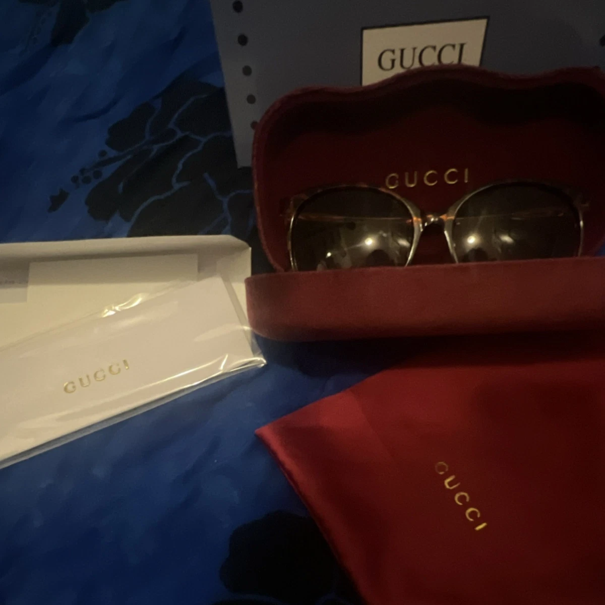 Gucci Brown Round Sunglasses for Women for sale | eBay