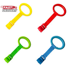 Baby Pull up Rings Playpen,Walking Exercises Assistant Stand up Rings for Infant