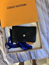 Louis Vuitton M61864 Monogram Empreinte Zippy Wallet - Black