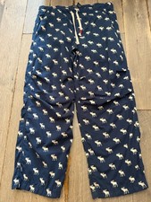 Abercrombie Fitch VINTAGE blue moose 90's sleep pajamas pants size M