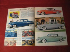 1955 Studebaker Sales Catalog- Original 1955 Studebaker Sales Catalog- Original