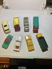 Lot of 8 Matchbox Lesney Cars/Trucks Late 60’s Early 70’s
