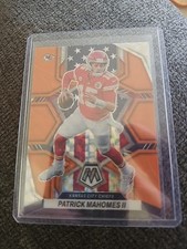 2022 Panini Mosaic National Pride Patrick Mahomes II #256 Orange Prizm