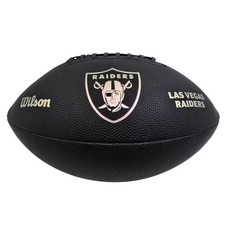 Wilson NFL Las Vegas Raiders Metallic Premiere Football officil size schwarz