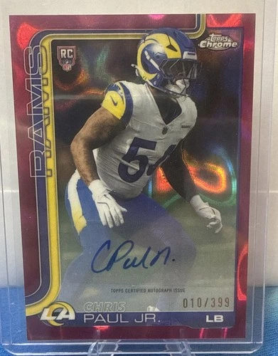 2025 Topps Chrome Chris PAUL JR. Refractor (RAW)