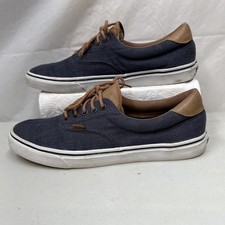 VANS Men’s Size 13 Lo Pro Lace Up Sk8 Shoes Blue Denim/Brown