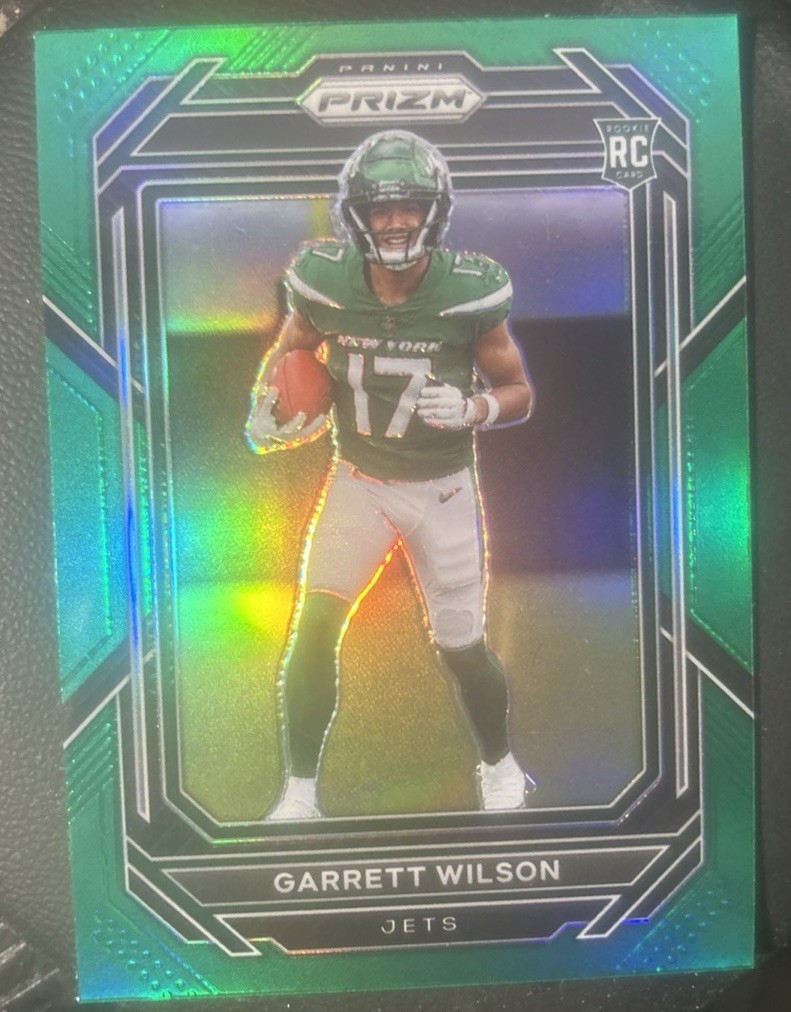 Garrett Wilson Panini Prizm #309 Green