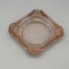 Vintage 1930's Macbeth Evans Pink Depression glass ashtray