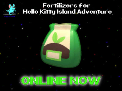   Fertilizers for gardening flowers in Hello Kitty Island Adventure  