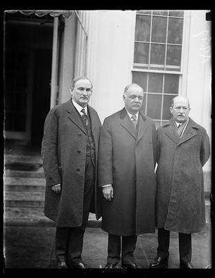 Washington DC White House 1925 Sen. Curtis Robinson David Barry Nomination Call