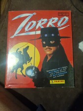 Album  Panini Tres Rare Zorro 1992 Complet Tres Bon Etat Avec Masque 