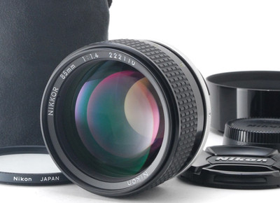 [Near MINT] Nikon Ai-S Nikkor 85mm F1.4 AIS Classic Portrait Prime MF Lens JAPAN