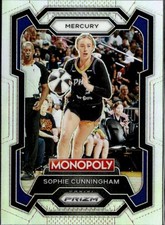 2024 Panini Prizm Monopoly WNBA #37 Sophie Cunningham Silver Prizms