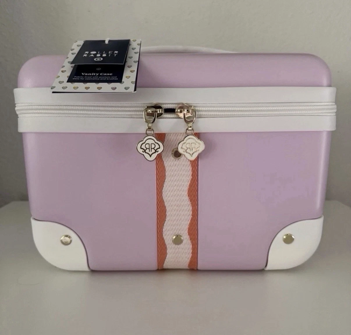 2x Roller Rabbit x Target - Trunk Vanity Case - Pink - NWT