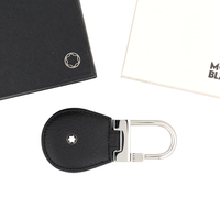 Montblanc Leather Goods MeisterstüCk Soft Grain SchlüSselanhäNger Schwarz Neu