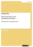 Interne Revision In Der Immobilienwirtschaft Christian Rau
