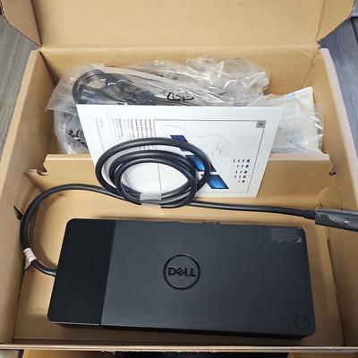 Dell WD19S-130W Docking Station Wired USB 3.2 Gen 2 (3.1 Gen 2) Type-C - Black