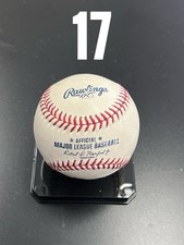 Game Used Rawlings MLB baseball 2017 Rob Manfred (ball 17) *FREE SHIPPING*