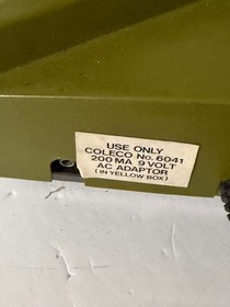 Vintage Coleco 6041 Telstar Combat! Video Game Console *not tested*