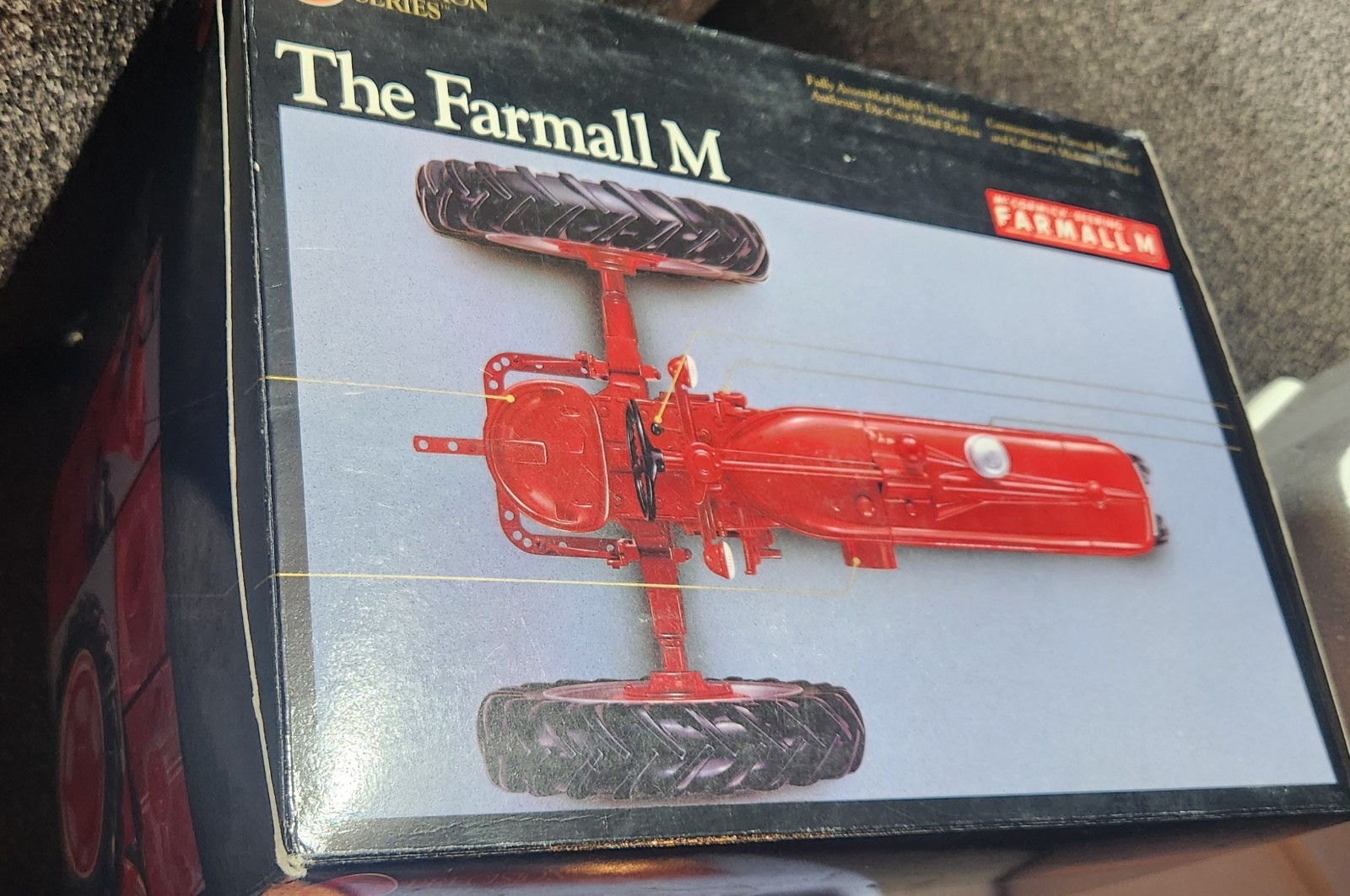 1/16 McCormick Deering Farmall M Tractor W/ Narrow Front, Precision Series #7