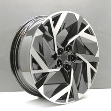 RENAULT CAPTUR 19" ALLOY WHEEL RIM 7.5J BLACK TINTED CUT 403007989R GENUINE X1