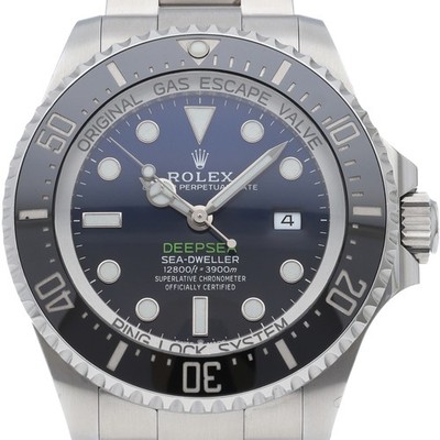 ROLEX Sea-Dweller Deep Sea D Blue 126660 Edelstahl Herrenuhr Blau Grad...