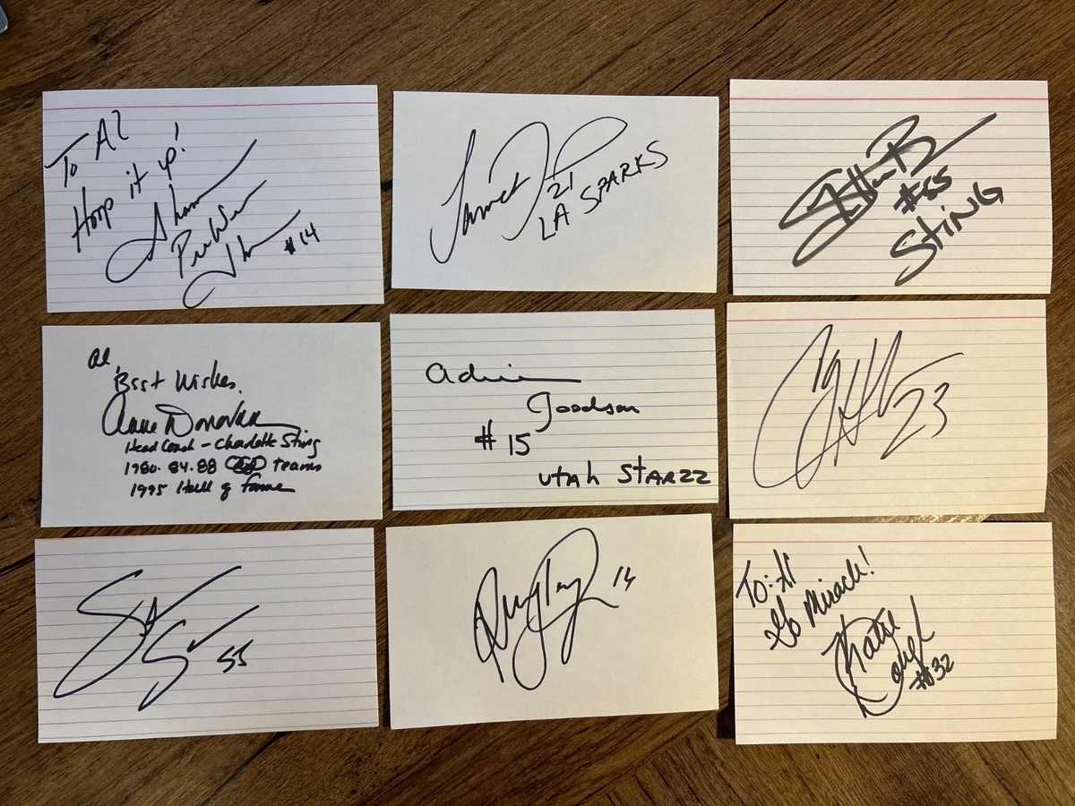 Rebecca Lobo In Wnba Autographed Items for sale | eBay
