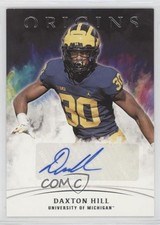 2022 Panini Chronicles Draft Picks Origins Rookie Daxton Hill #OA-DHI Auto i6j